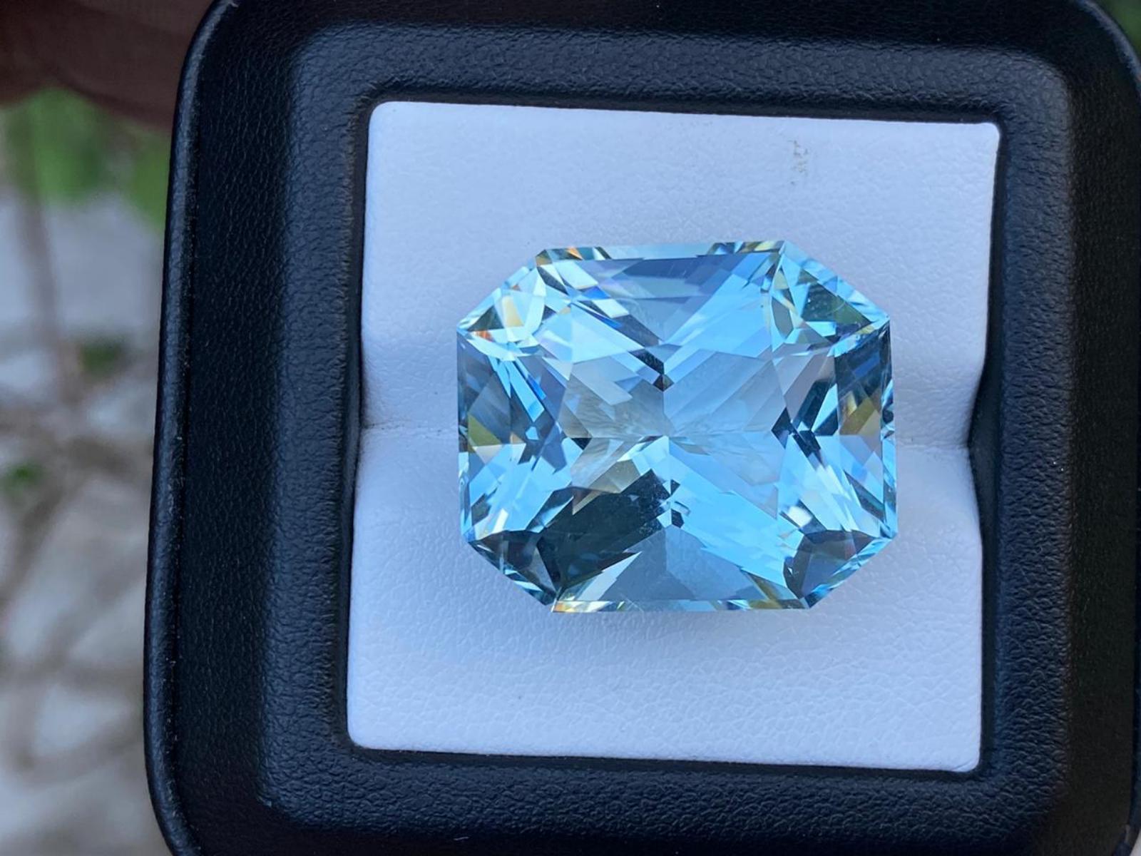 Natural Aquamarine 41.46 Carats - Untreated