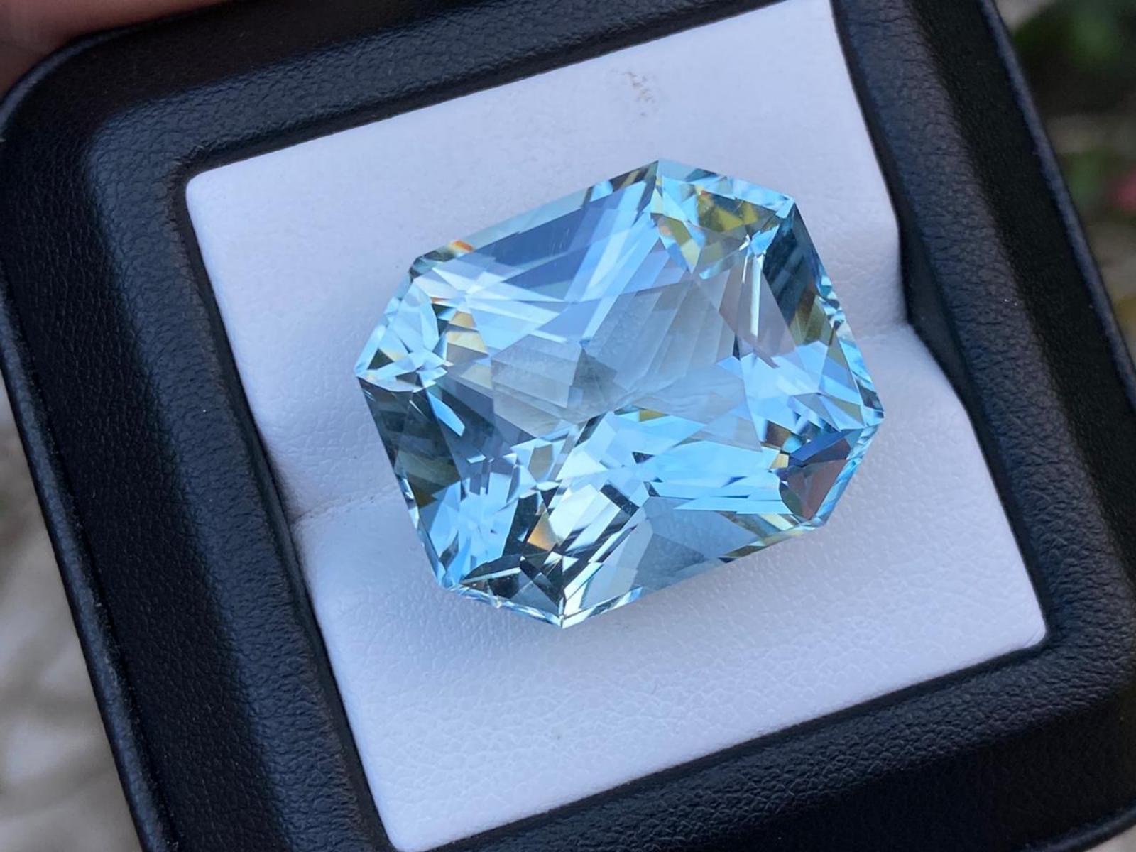 Natural Aquamarine 41.46 Carats - Untreated