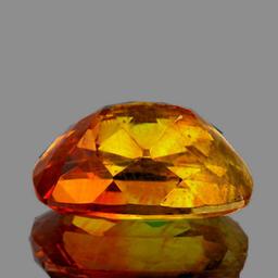 Natural Rare Bi -Color Yellow Orange Sphalerite 13x9 MM