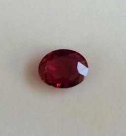 Natural Pigeon Blood Red / Vivid Red Ruby 2.06 Ct