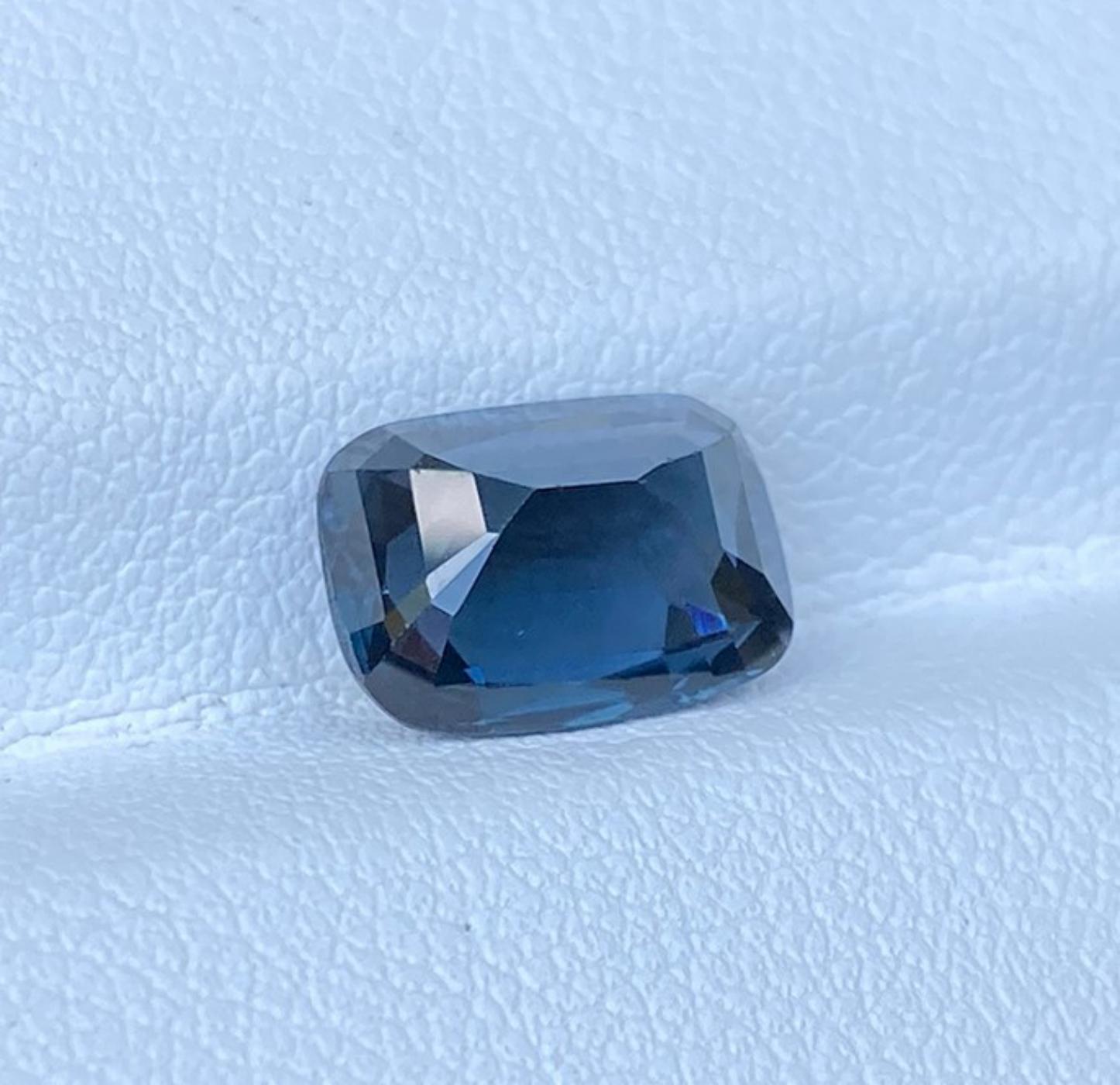 Natural Untreated Ceylon Blue Spinel 3.14 Cts - VVS