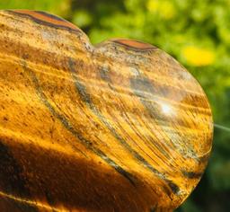 Natural Jasper Quartz Heart Blue Tiger's Eye 535 Cts