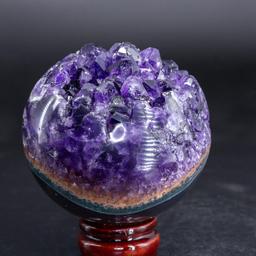 Natural Brazil  Purple Amethyst 4150 Cts Crystal Sphere