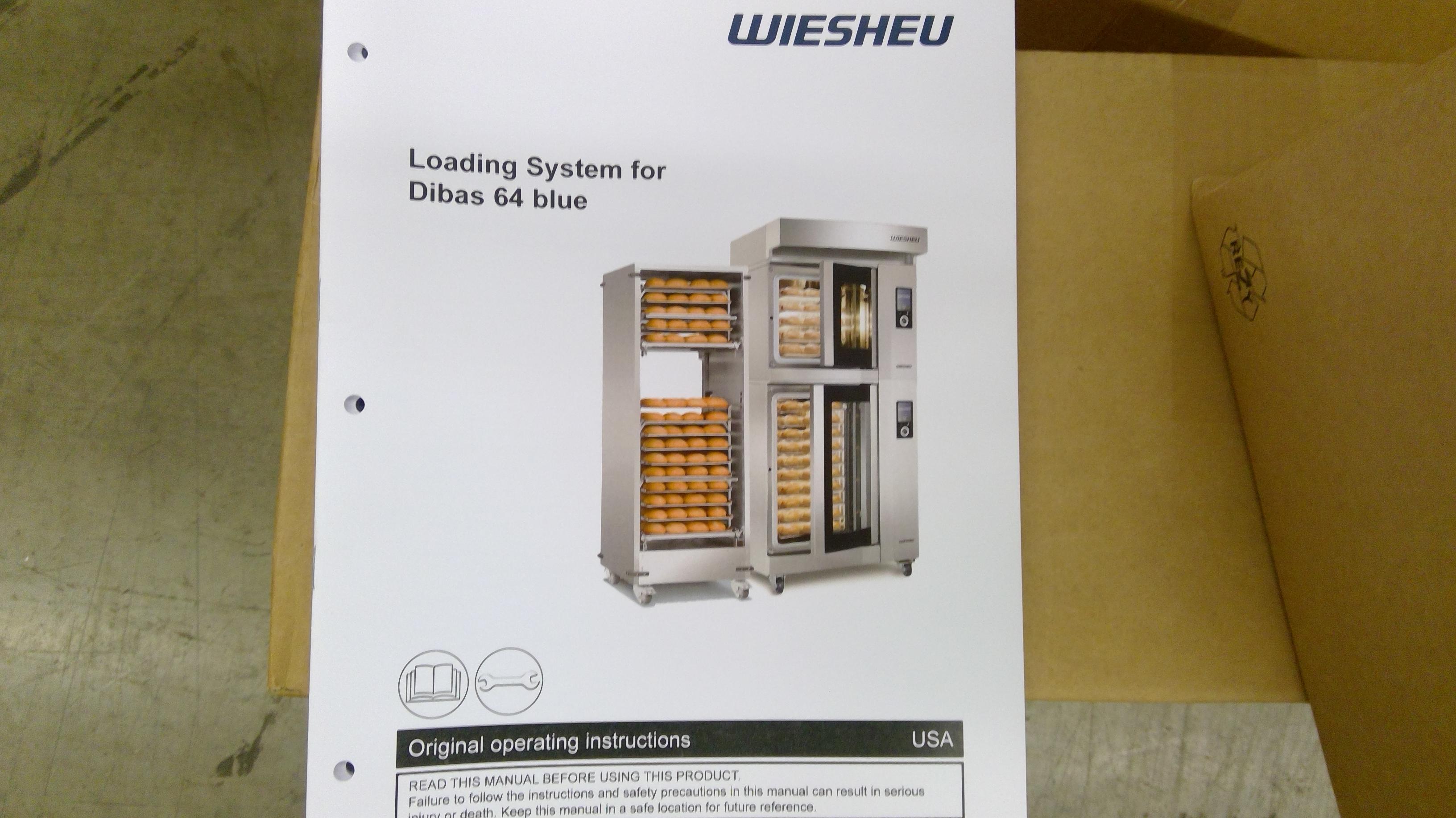 Wiesheu - Dibas 64 Blue Oven - "the Hot Air In-store Baking Oven And Loading System"