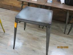 Set Of 3 Metal Bistro Tables