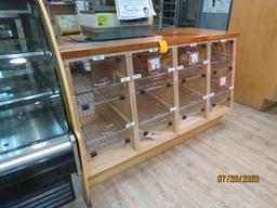 Wooden Bagel Display / Dispenser