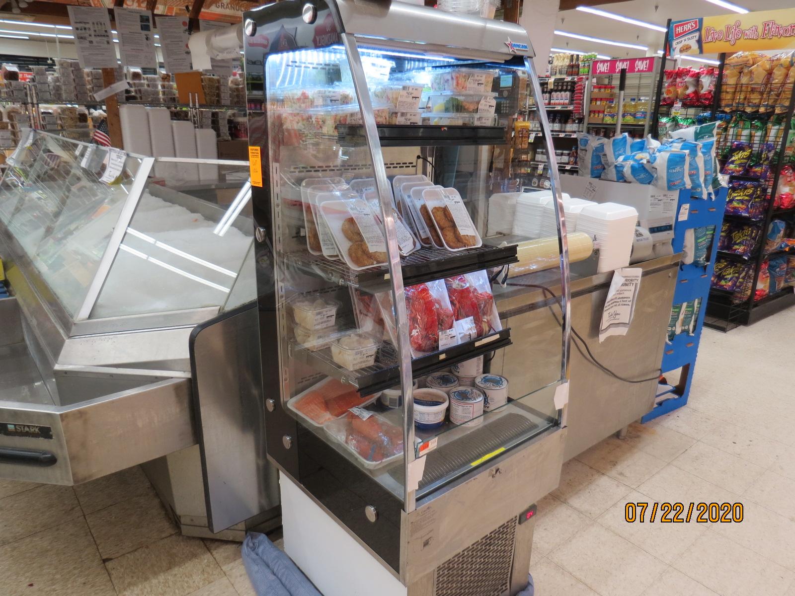 Open Front, Display / Self Serve Cooler.