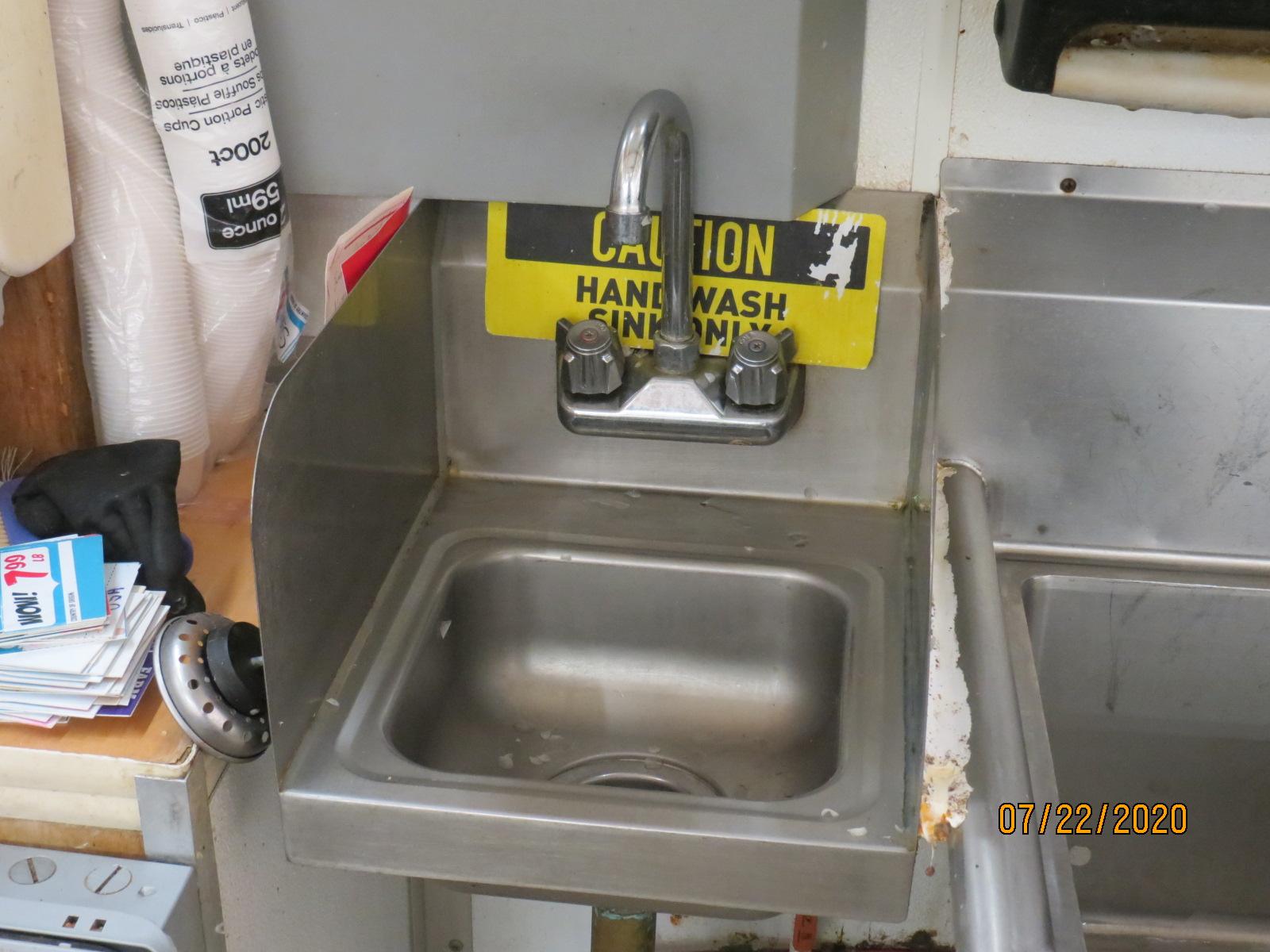 Stainless Steel Hand Washing Sink