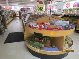 Wooden Produce Display Unit