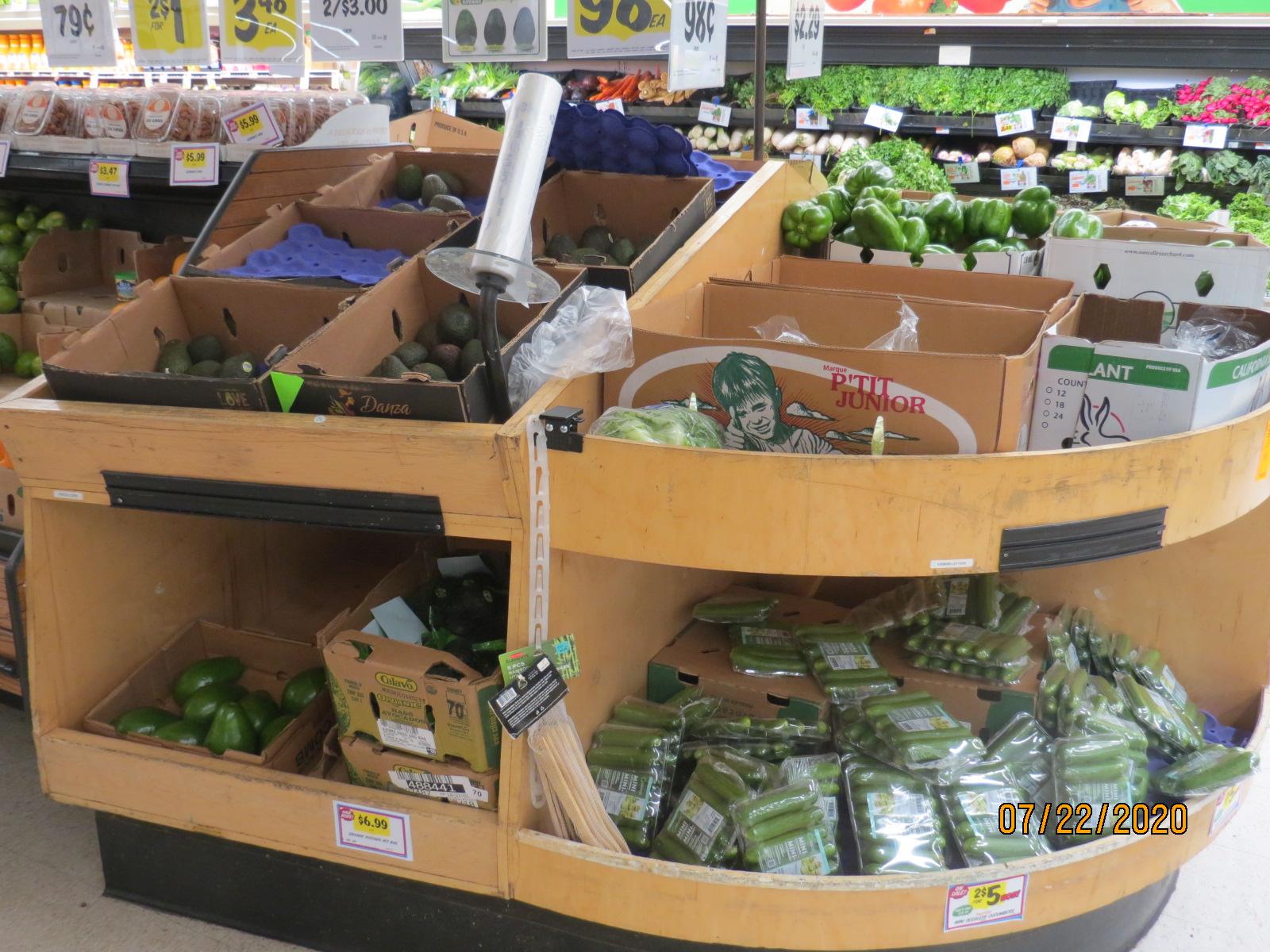 Wooden Produce Display Unit