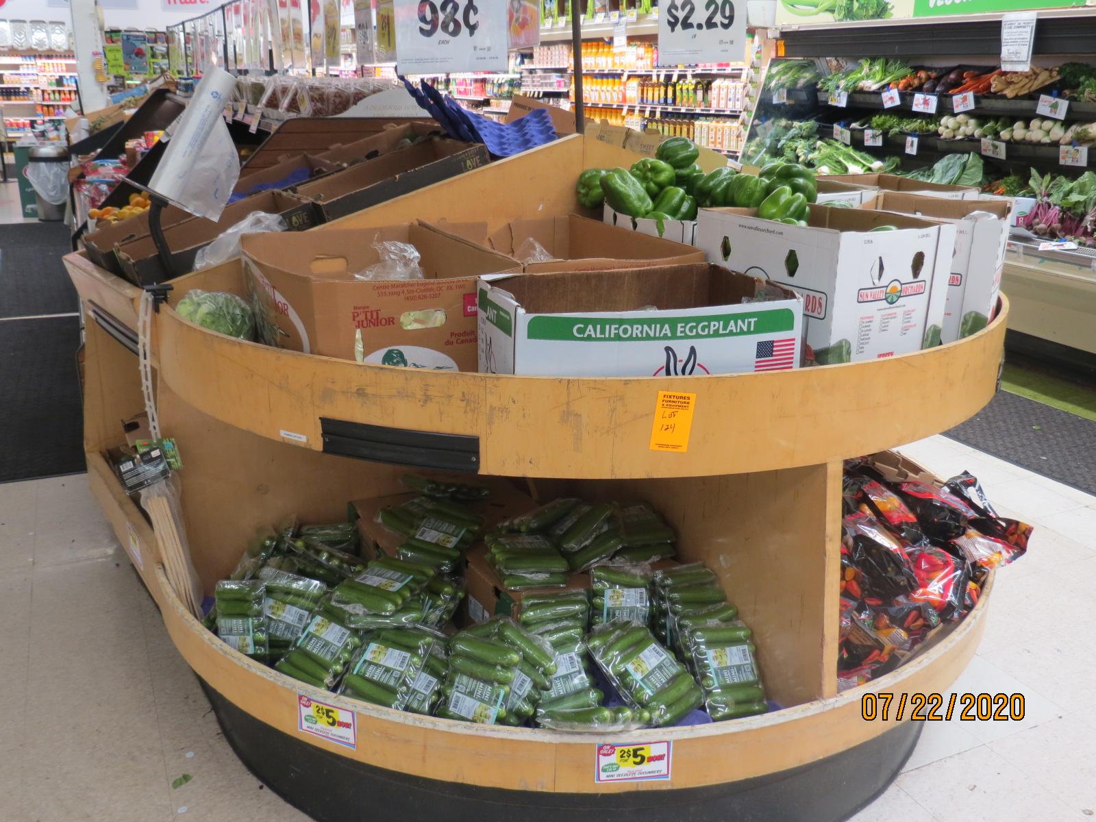 Wooden Produce Display Unit