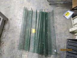 Set Of 9 Wire Front Fence