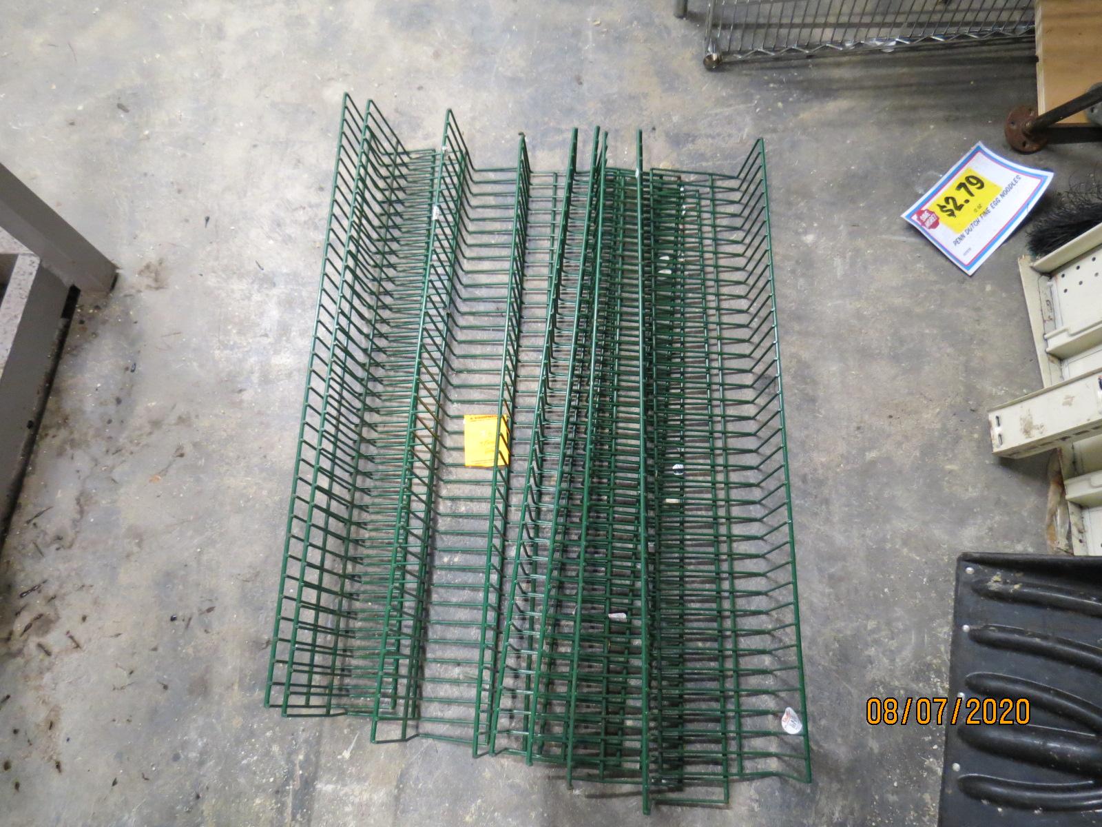 Set Of 9 Wire Front Fence