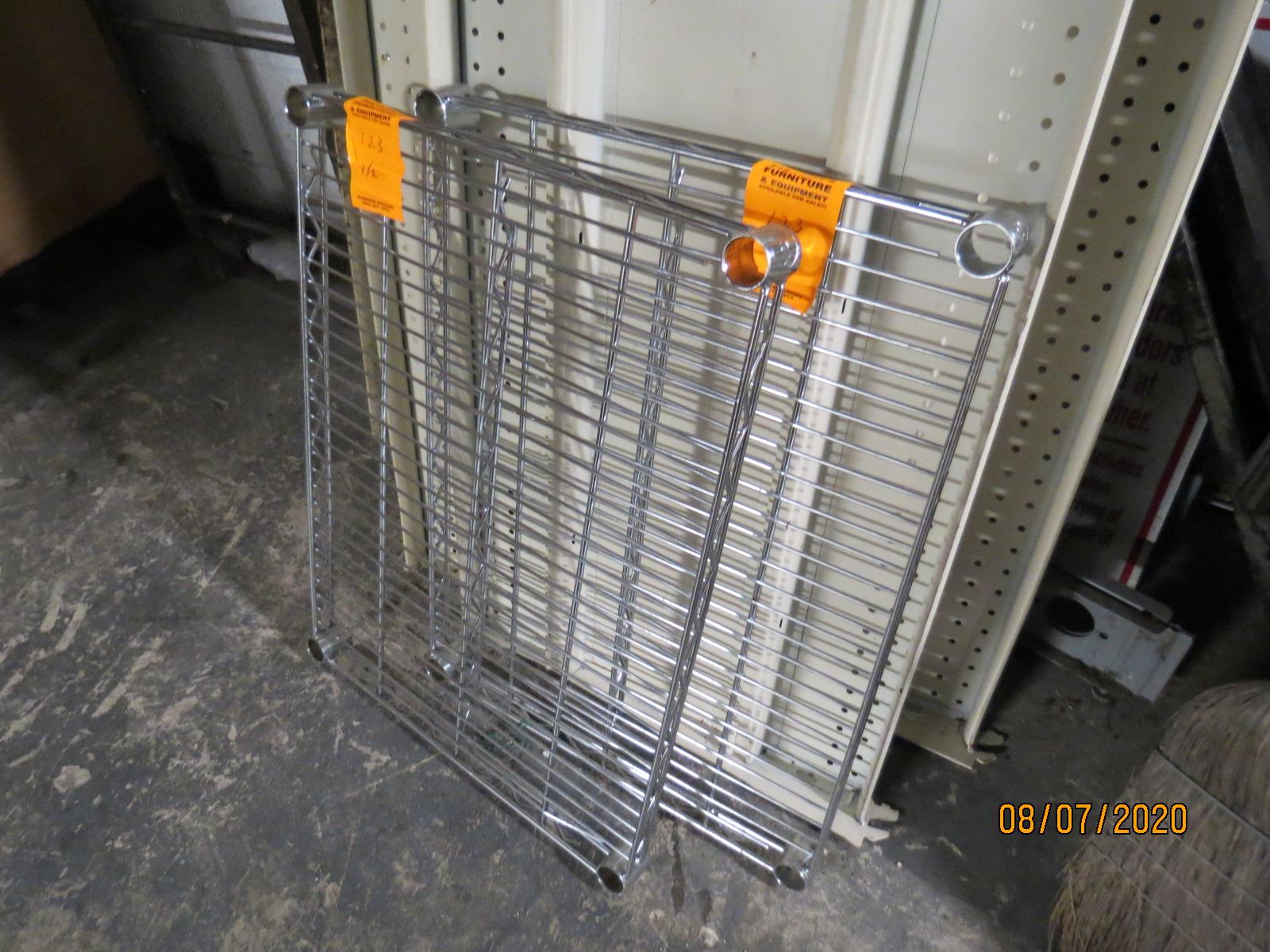 Set Of 2 Metro Rack Shelves