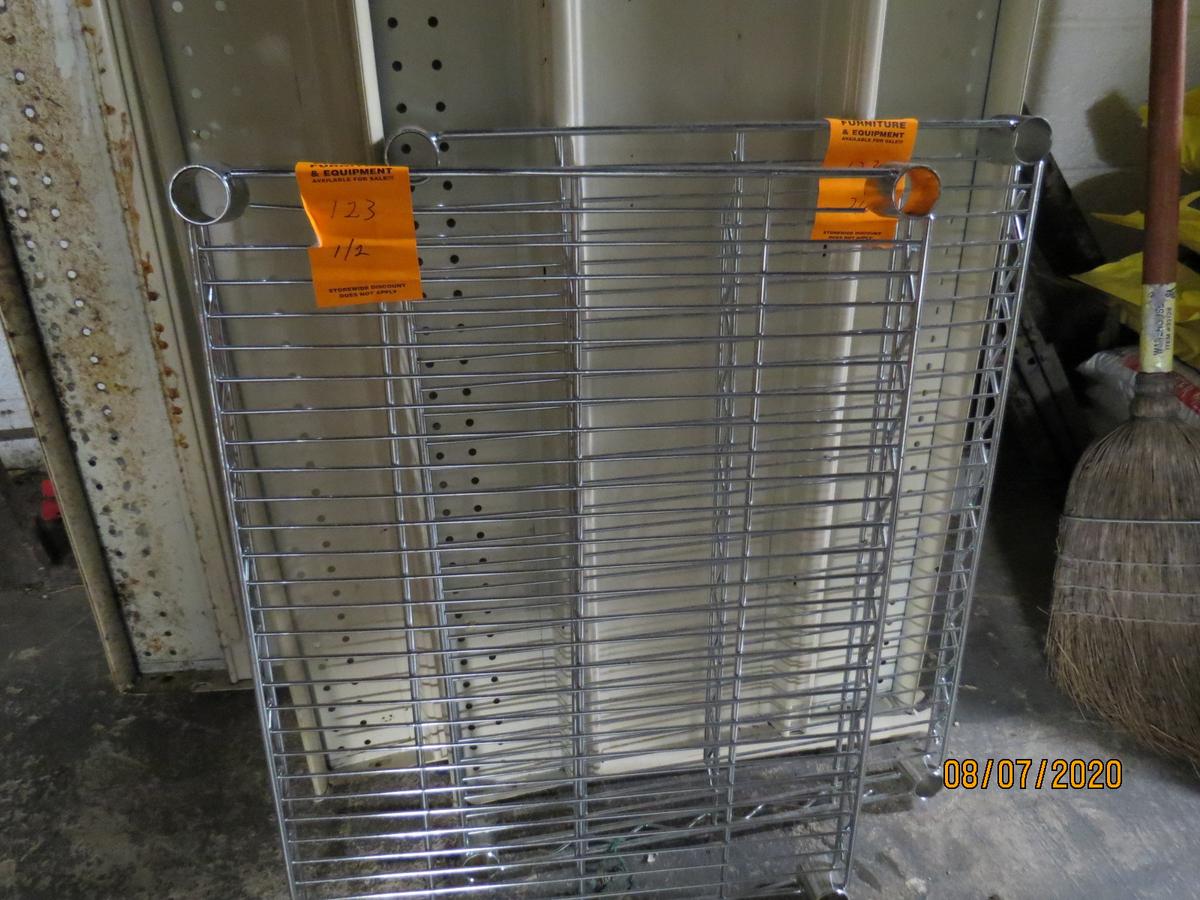 Set Of 2 Metro Rack Shelves