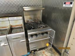 American Range 4 Burner Stove And Oven