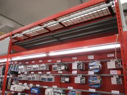 3 - 8ft Sections And 1 - 4ft Section Of Madix Double Sided Hypermax Shelving