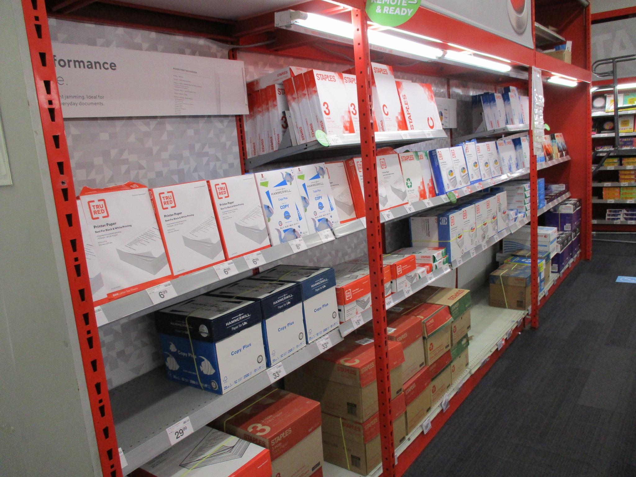 2 - 8ft Sections And 1 - 4ft Section Of Madix Single Sided Hypermax Shelving