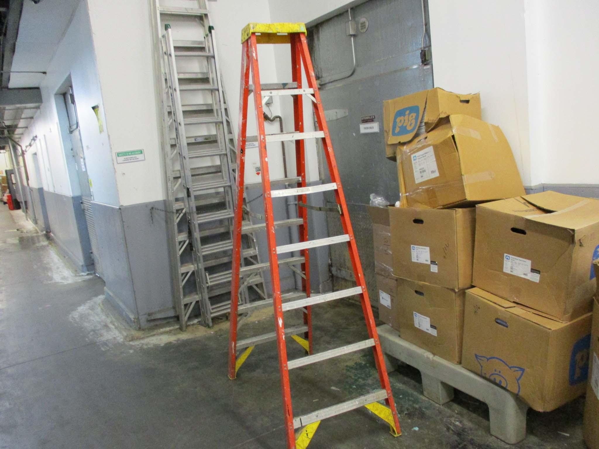 8ft Fiberglass Step Ladder