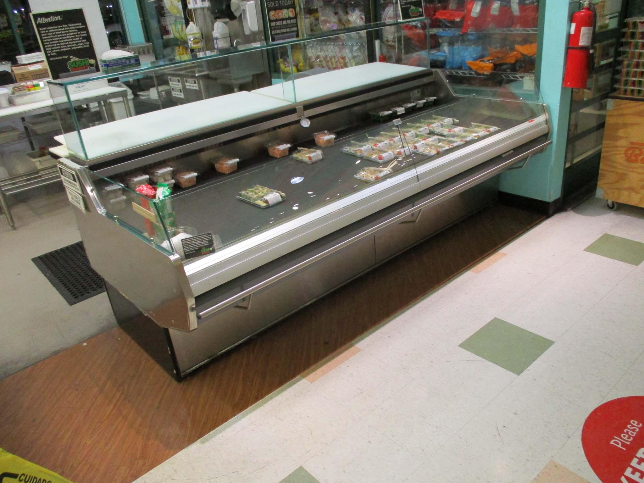 8ft - Refrigerated - Self-Service - Coffin Type Cooler