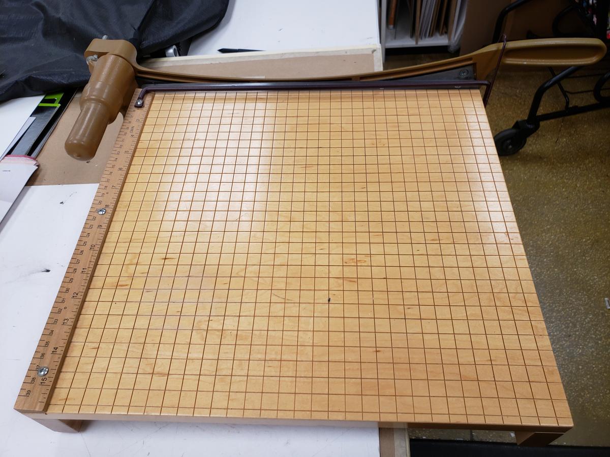 Wooden Paper Cutter