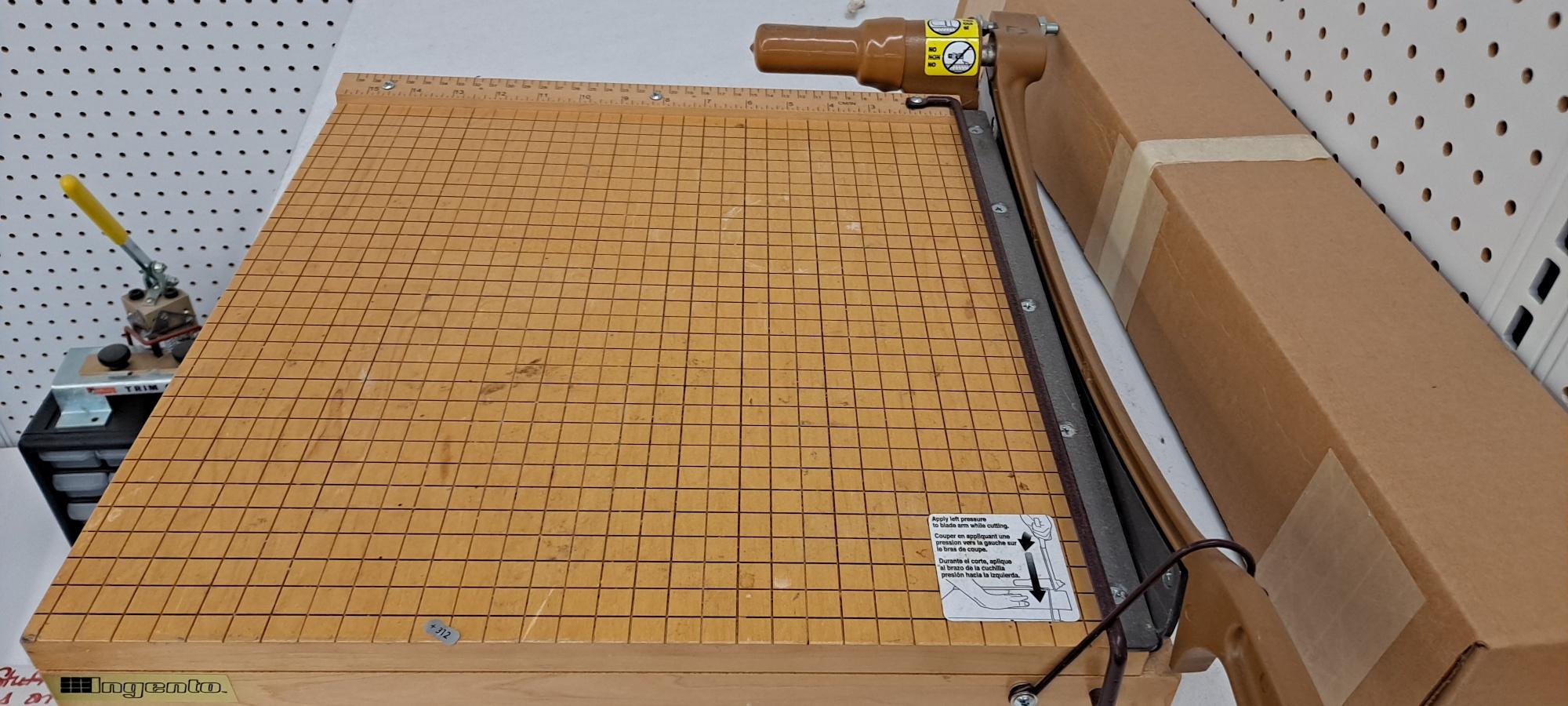 Wood Paper Cutter