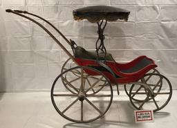 1860 - 1880 Joel Ellis Doll Carriage