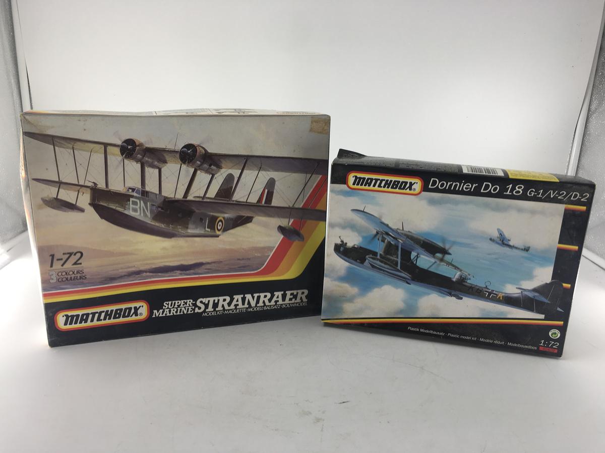 2 MATCHBOX WAR PLANE MODELS