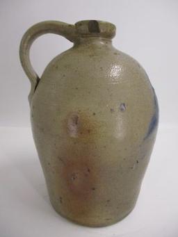 1 Gal. Early Decorated Salt Glaze Jug