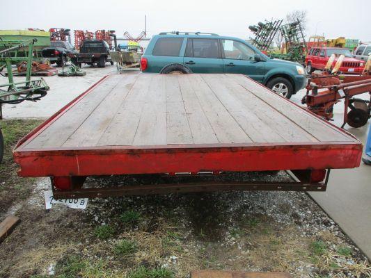 12' x 8' Homemade Tandem Axle Trailer