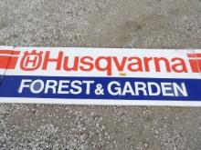 Husqvarna Foreset and Garden Metal Sign