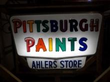 Pittsburgh Paints  Light Sign