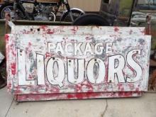 Package Liquor Bullnose Neon Sign