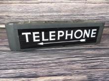 Bell Telephone Lighted Sign