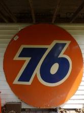 Fiberglass 76 Sign