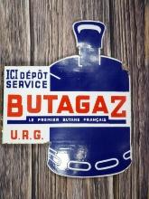 Butagaz Porc. Flange Sign