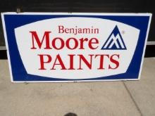 Benjamin Moore Paints Porc. Sign