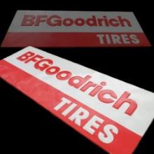 BFGoodrich Tires Embossed Sign