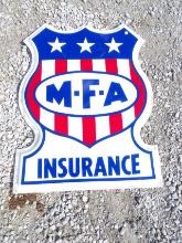 MFA Insurance Shield Sign