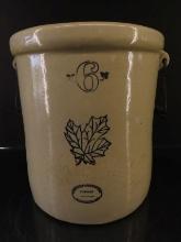 Western Stoneware 6 gal Triple Stamp Crock