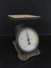 Brass Face Kitchen Scale