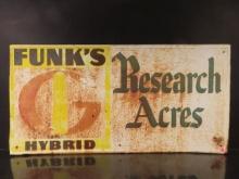 Funk's Research Farm Sign