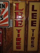 Phillips 66 - Lee Tires Vertical Sign