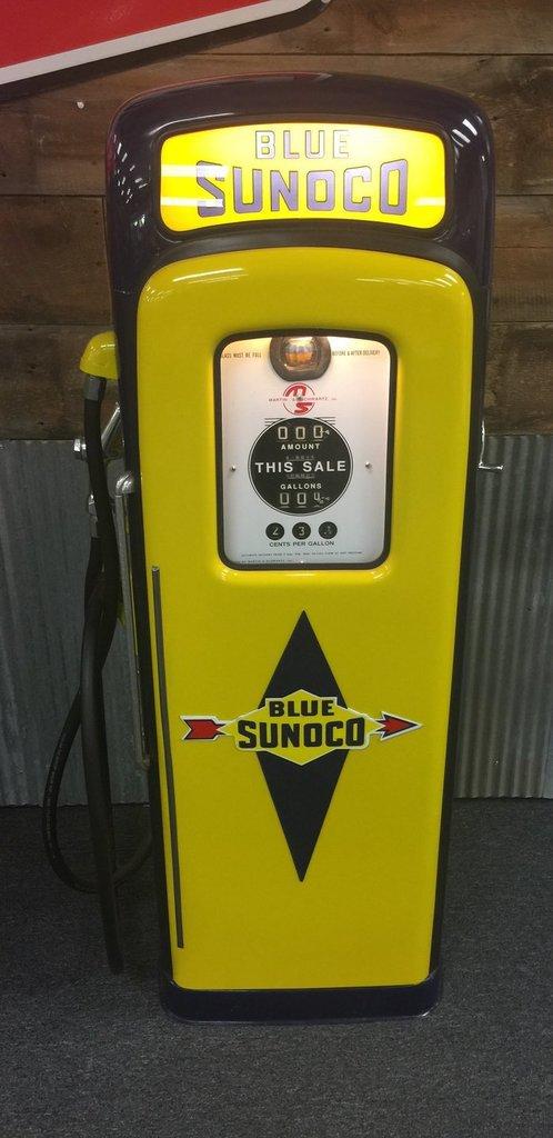 Martin Schwartz Model 80 Restored Gas Pump