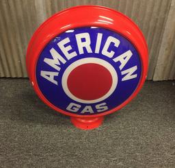 American Gas Globe in HP Metal Body