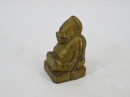 Billiken Good Luck still bank cast iron