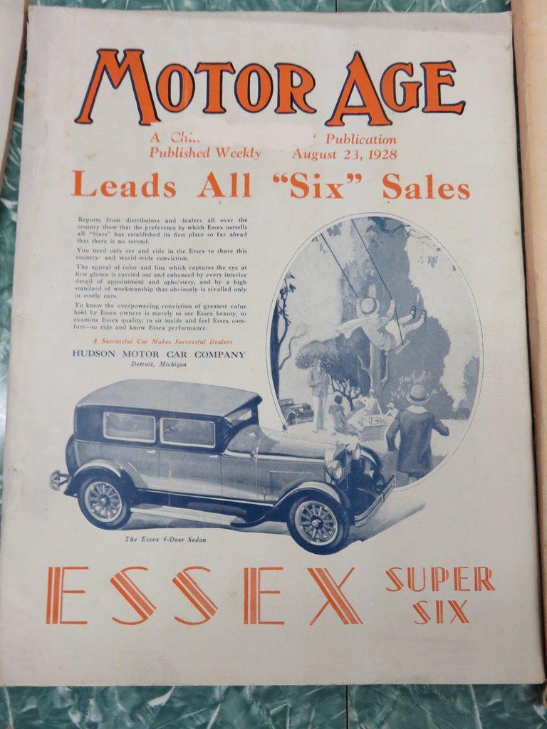Motor Age magazines (1928-1937)