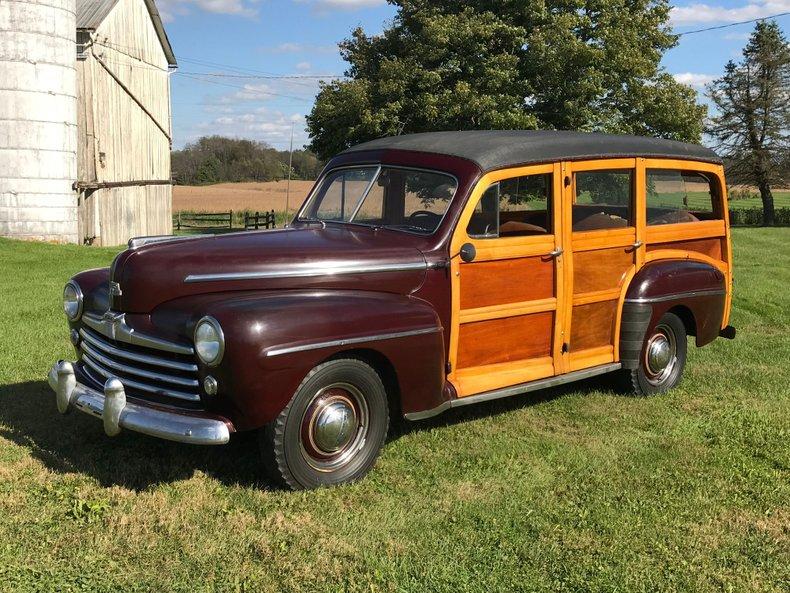 1948 Ford Super Deluxe Woody Wagon