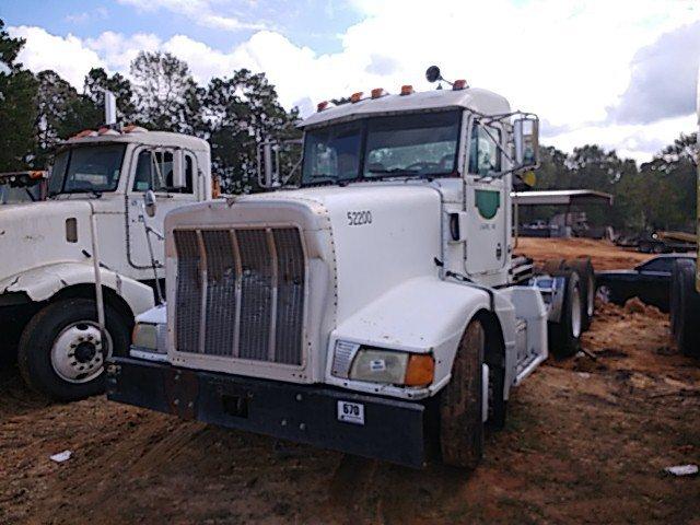 1996 PETERBILT 377 T/A DAY CAB TRUCK TRACTOR, 12.7L DETRIOT DIESEL, EATON FULLER 10SPD, A/R SUSP, A/