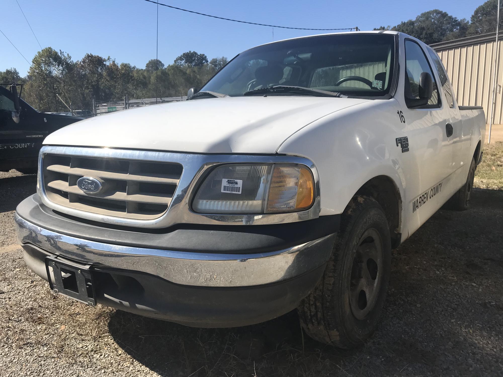 2002 FORD F-150XL VIN: 1FTRX17W52NB56060